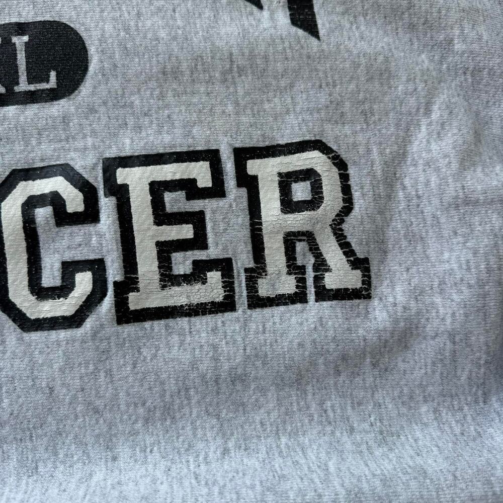 Vintage 90's Eurosport Reverse Weave Style Soccer Crewneck Sweatshirt Size 2XL - Picture 8 of 8